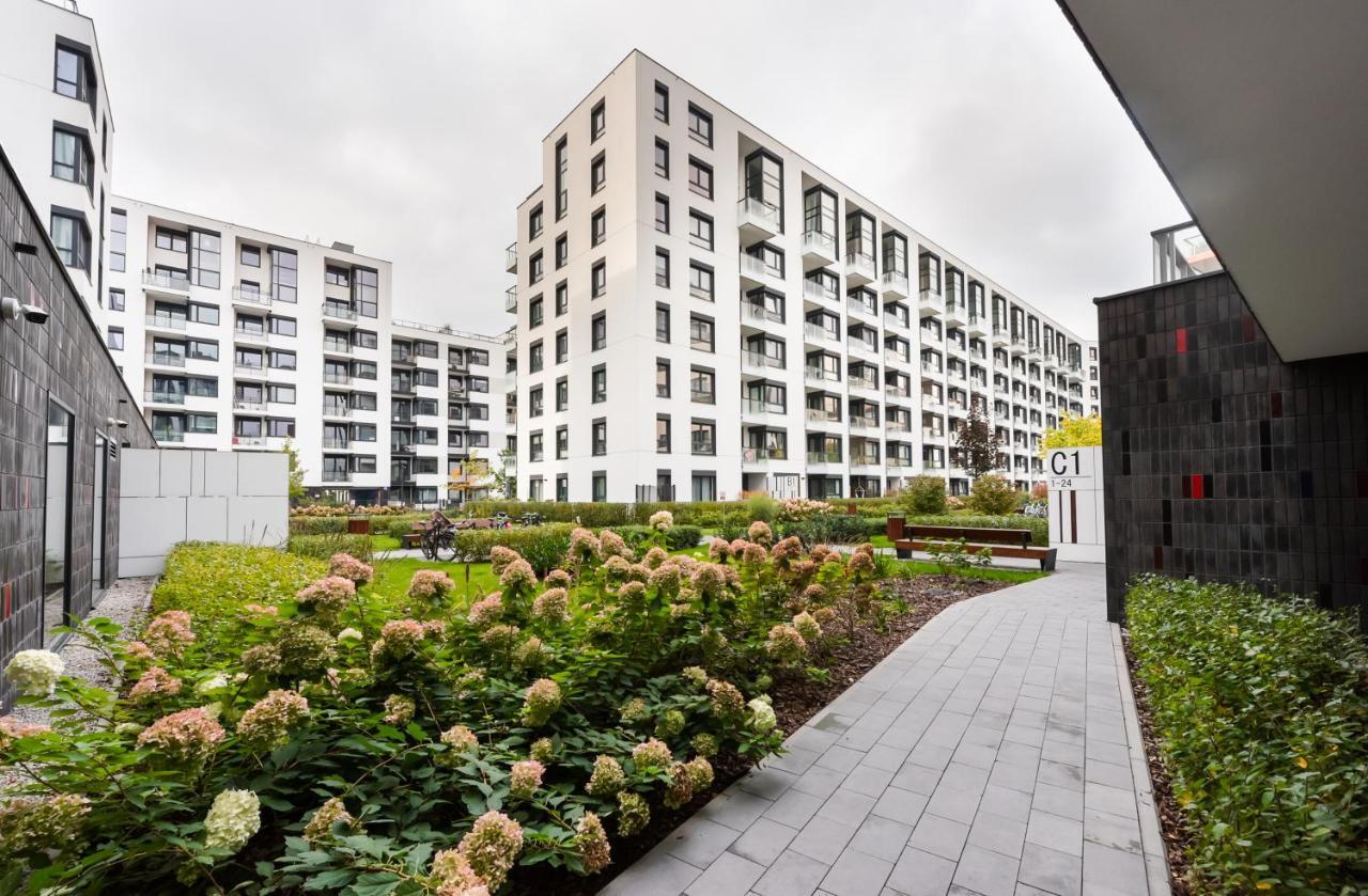 Zoliborz Obsidian Apartment Warschau Buitenkant foto